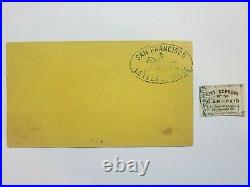 San Francisco California City Letter Express Running Pony Frank Local Stamp 70L3