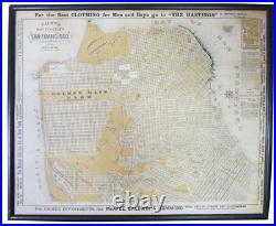 San Francisco / California / FAUST'S MAP Of CITY And COUNTY Of SAN FRANCISCO