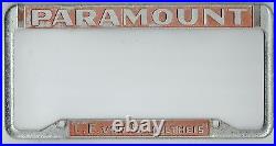 San Francisco California Paramount Motors Vintage Studebaker License Plate Frame