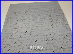 San Francisco California Pioneer Letter Huckleberries & Pigeon Etc 1859