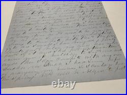San Francisco California Pioneer Letter Huckleberries & Pigeon Etc 1859
