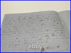 San Francisco California Pioneer Letter Huckleberries & Pigeon Etc 1859