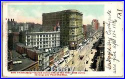 San Francisco, California Posted After Earthquake Disaster Vintage Postcard San Francisco, California Posted After Earthquake Disaster Vintage Postcard