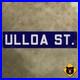 San_Francisco_California_Ulloa_Street_road_highway_sign_white_and_blue_1921_01_esvc