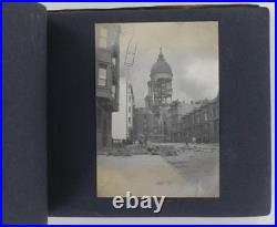 San Francisco Earthquake 1906 Photo Album Buildings, Fire National Guard