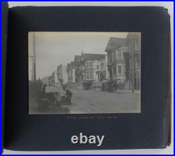 San Francisco Earthquake 1906 Photo Album Buildings, Fire National Guard