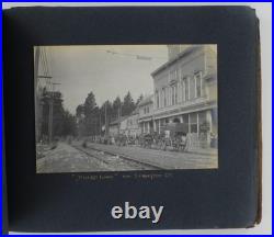 San Francisco Earthquake 1906 Photo Album Buildings, Fire National Guard