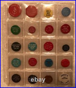 San Francisco / East Bay Area Bar Drink Token Collection California