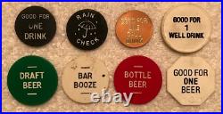 San Francisco / East Bay Area Bar Drink Token Collection California