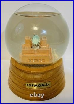 San Francisco Museum of Modern Art FOG DOME Globe 1997 SFMOMA Building Souvenir