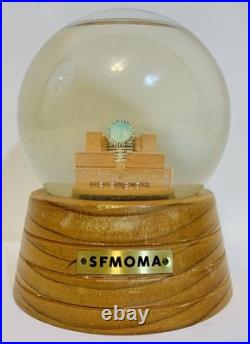 San Francisco Museum of Modern Art FOG DOME Globe 1997 SFMOMA Building Souvenir