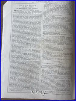 San Francisco News Letter and California Advertiser December 22, 1883 Edition