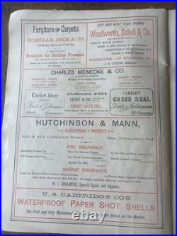 San Francisco News Letter and California Advertiser December 22, 1883 Edition
