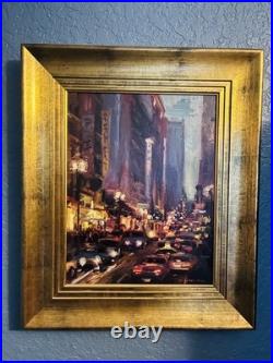 San Francisco Original Oil Painting- Bryan Mark Taylor Powell Bumpers 2005