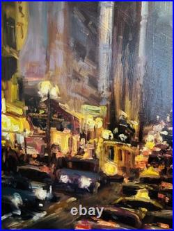 San Francisco Original Oil Painting- Bryan Mark Taylor Powell Bumpers 2005