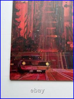 San Francisco Painting California Modernism Illustration Urban Street Scene 22