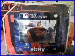 San Francisco SF Giants MLB Officially Licensed King Bedding Set