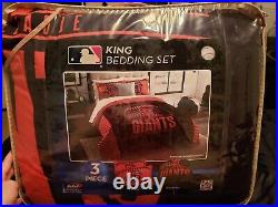 San Francisco SF Giants MLB Officially Licensed King Bedding Set