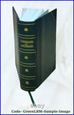 San Francisco (San Francisco County, Calif.) city director 1921 Leather Bound