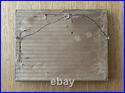 San Francisco Solano Mission Hand Tinted Photograph In Original Carved Frame