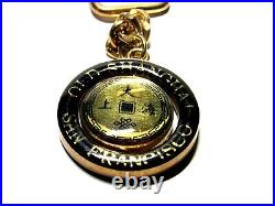 San Francisco Souvenir Old Shanghai Chinatown Keychain Swivel Center