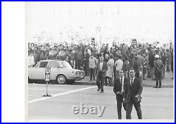 San Francisco State College Strike Protest Photograph 1968 Car Cameras Speakers
