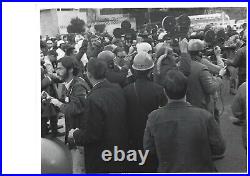 San Francisco State College Strike Protest Photograph 1969 Film Camera Crews