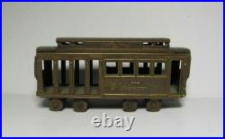 San Francisco Trolley Collectible Metal Train Brass Cable Car