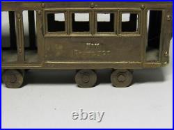 San Francisco Trolley Collectible Metal Train Brass Cable Car