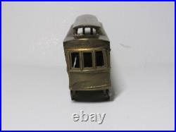 San Francisco Trolley Collectible Metal Train Brass Cable Car