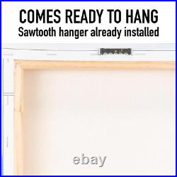 San Francisco Trolley Vintage California City Canvas Wall Art Print