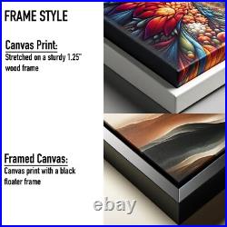 San Francisco Trolley Vintage California City Canvas Wall Art Print