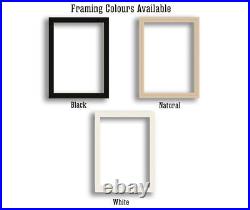 San Francisco Watercolor Poster San Francisco Travel Print California Wall Art