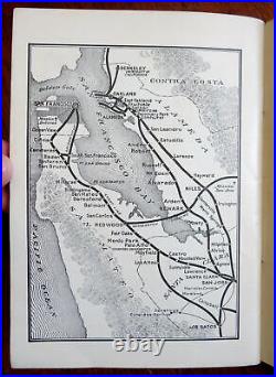 San Francisco to Santa Barabara California Coast Country c. 1907 travel guide