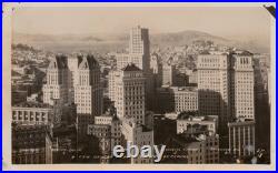 San Franciscos Sky Scrapers RPPC Postcard United Bank Standard Oil SP TruPak