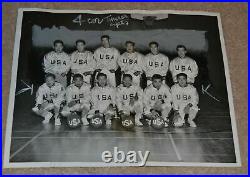 Scarce Chinese American Historic Basketball Tream Photo Vintage Very Rare Scarce Chinese American Historic Basketball Tream Photo Vintage Very Rare