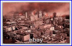 Scarce Set 12 1906 San Francisco California Earthquake Fire Rotograph Postcards Scarce Set 12 1906 San Francisco California Earthquake Fire Rotograph Postcards
