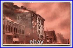 Scarce Set 12 1906 San Francisco California Earthquake Fire Rotograph Postcards Scarce Set 12 1906 San Francisco California Earthquake Fire Rotograph Postcards