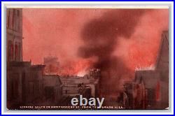 Scarce Set 12 1906 San Francisco California Earthquake Fire Rotograph Postcards Scarce Set 12 1906 San Francisco California Earthquake Fire Rotograph Postcards