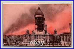 Scarce Set 12 1906 San Francisco California Earthquake Fire Rotograph Postcards Scarce Set 12 1906 San Francisco California Earthquake Fire Rotograph Postcards