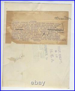 Seattle Chinese American Lily Chinn Raise Funds War Torn China 1937 Original
