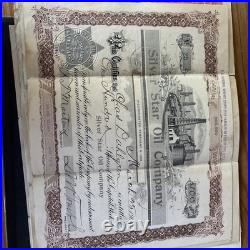 Silver Stat Oil Company San Francisco California 600 Shares 1901