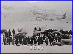 Snowbound Streamliner Rescuing the 1952 San Francisco U. S. Army Photograph 8x10 Snowbound Streamliner Rescuing the 1952 San Francisco U. S. Army Photograph 8x10
