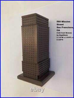 Souvenir Building Collectible of 560 Mission Street-San Francisco by Dupliform