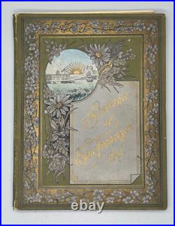 Souvenir of San Fransisco Cal. Heininger 1890 Photo Book, Pre-Earthquake Souvenir of San Fransisco Cal. Heininger 1890 Photo Book, Pre-Earthquake