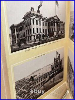 Souvenir of San Fransisco Cal. Heininger 1890 Photo Book, Pre-Earthquake Souvenir of San Fransisco Cal. Heininger 1890 Photo Book, Pre-Earthquake