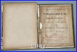 Souvenir of San Fransisco Cal. Heininger 1890 Photo Book, Pre-Earthquake Souvenir of San Fransisco Cal. Heininger 1890 Photo Book, Pre-Earthquake