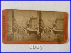 Stereoviews California / 3 Stereoviews of San Fransisco and Californian Redwoods