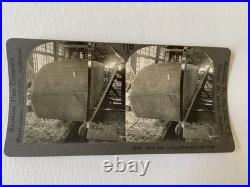 Stereoviews California / 3 Stereoviews of San Fransisco and Californian Redwoods