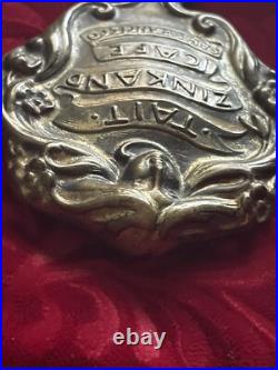 TAIT -Zinkand Café San Francisco California Mirror Early 1900's
